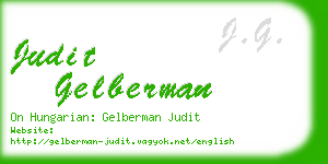 judit gelberman business card